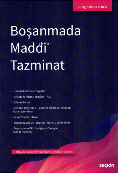 Boşanmada Maddi Tazminat - Ilgın Biçer Yener | Yeni ve İkinci El Ucuz 