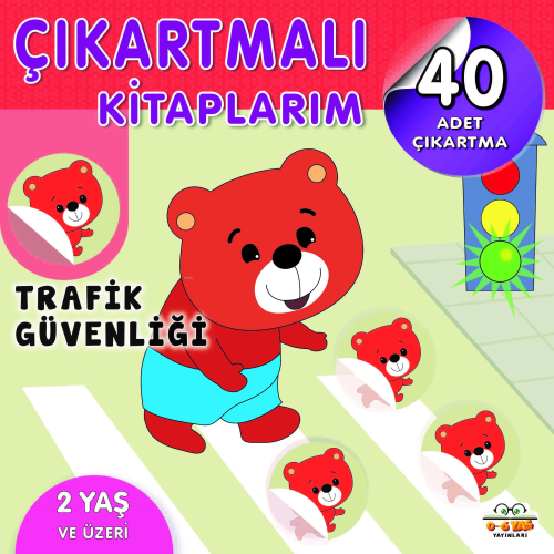 Çıkartmalı Kitaplarım-Trafik Güvenliği - Barbaros Özcan | Yeni ve İkin