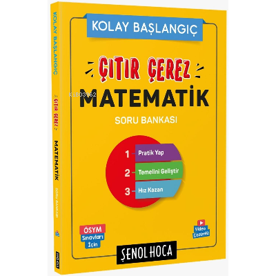 Çıtır Çerez Matematik Soru Bankası - Şenol Hoca | Yeni ve İkinci El Uc