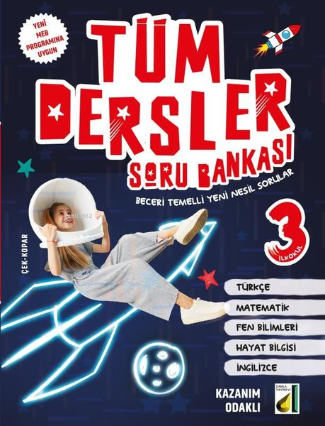 Damla Yayınevi Tüm Dersler Soru Bankası - 3 - Kolektif | Yeni ve İkinc