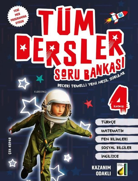 Damla Yayınevi Tüm Dersler Soru Bankası - 4 - Kolektif | Yeni ve İkinc