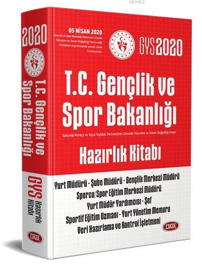 Data Yayınları 2020 GYS Gençlik ve Spor Bakanlığı Hazırlık Kitabı - Ko