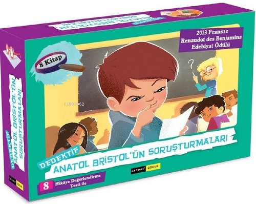 Dedektif Anatol Bristol'ün Soruşturmaları - 8 Kitap Takım Kutulu - Car