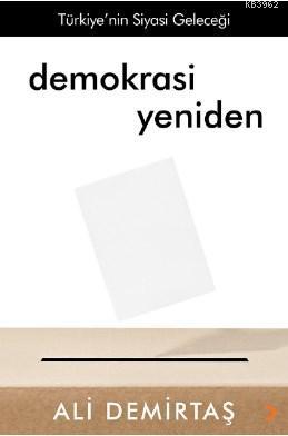 Demokrasi Yeniden - Ali Demirtaş | Yeni ve İkinci El Ucuz Kitabın Adre