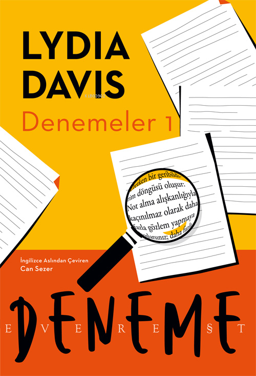 Denemeler 1 - Lydia Davis | Yeni ve İkinci El Ucuz Kitabın Adresi