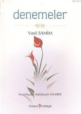 Denemeler - Vasfi Samim | Yeni ve İkinci El Ucuz Kitabın Adresi