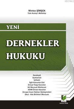 Dernekler Hukuku - Mintez Şimşek | Yeni ve İkinci El Ucuz Kitabın Adre