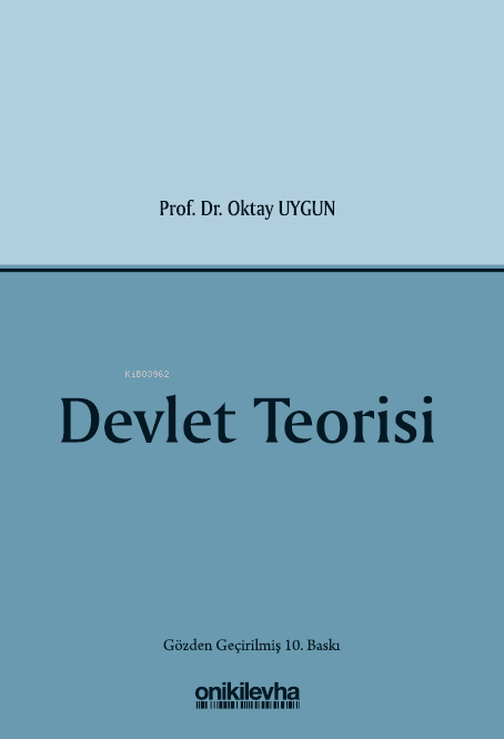 Devlet Teorisi - Oktay Uygun | Yeni ve İkinci El Ucuz Kitabın Adresi