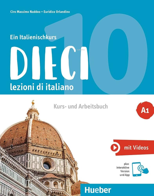 Dieci lezioni di italiano A1 - Ciro Massimo Naddeo | Yeni ve İkinci El