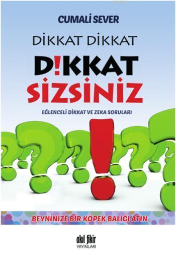 Dikkat Dikkat Dikkat Sizsiniz - Cumali Sever | Yeni ve İkinci El Ucuz 