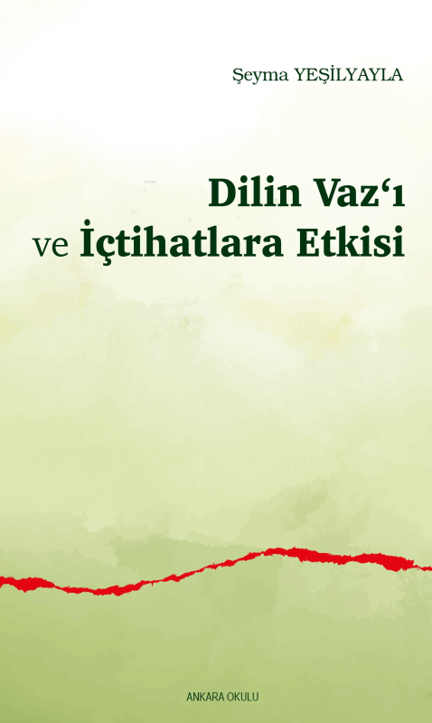 Dilin Vaz‘ı ve İçtihatlara Etkisi - Şeyma Yeşilyayla | Yeni ve İkinci 