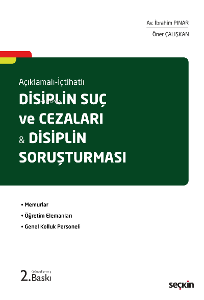 Disiplin Suç ve Cezaları & Disiplin Soruşturması - İbrahim Pınar | Yen