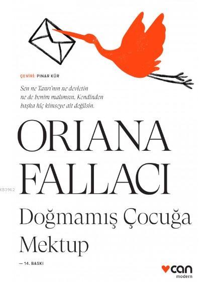 Doğmamış Bir Çocuğa Mektup - Orıana Fallacı | Yeni ve İkinci El Ucuz K