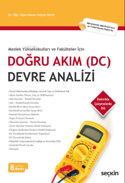 Doğru Akım (DC) Devre Analizi - Hasan Selçuk Selek | Yeni ve İkinci El