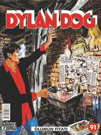 Dylan Dog Sayı 91 - Ölümün Fiyatı - Paula Barbato | Yeni ve İkinci El 