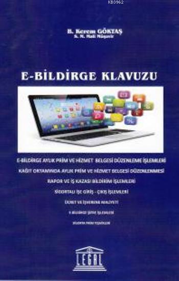 E- Bildirge Klavuzu - Kerem Göktaş | Yeni ve İkinci El Ucuz Kitabın Ad