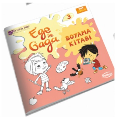 Ege İle Gaga Boyama Kitabı 3 - Mustafa Yavuz Gül | Yeni ve İkinci El U