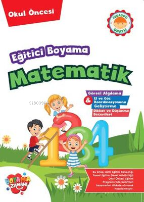 Eğitici Boyama – Matematik - Kolektif | Yeni ve İkinci El Ucuz Kitabın