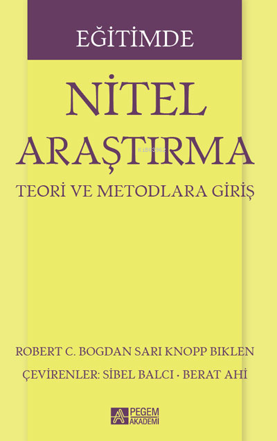 Eğitimde Nitel Araştırma - Robert C. Bogdan | Yeni ve İkinci El Ucuz K