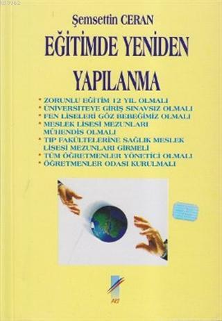 Eğitimde Yeniden Yapılanma - Şemsettin Ceran | Yeni ve İkinci El Ucuz 