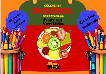 Eğlenerek İngilizce Öğreniyorum;Fruits and Vegetablets - Kolektif | Ye