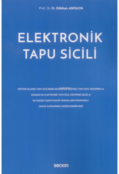 Elektronik Tapu Sicili - O. Gökhan Antalya | Yeni ve İkinci El Ucuz Ki