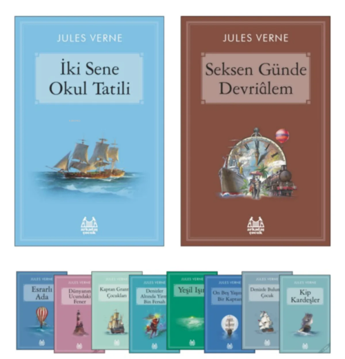 En Çok Okunan 10 Jules Verne Eseri - Jules Verne | Yeni ve İkinci El U