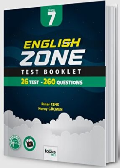 English Zone 7 - Test Booklet - Pınar Cenk | Yeni ve İkinci El Ucuz Ki