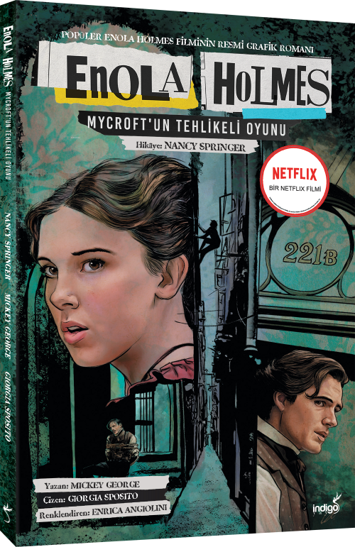 Enola Holmes - Mycroft'un Tehlikeli Oyunu - Mickey George | Yeni ve İk