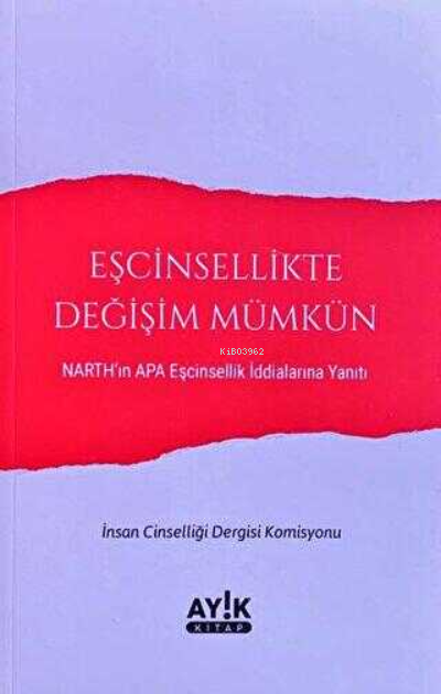 Eşcinsellikte Değişim Mümkün - Kolektif | Yeni ve İkinci El Ucuz Kitab