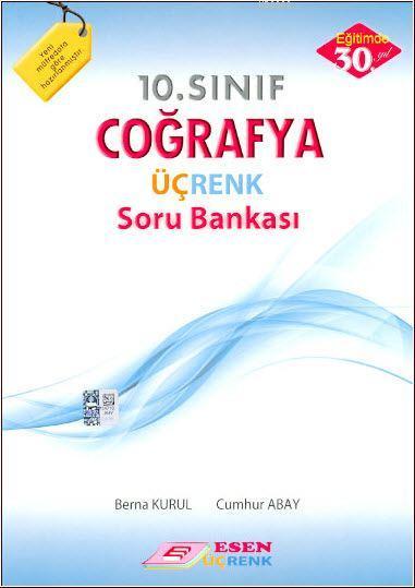 Esen Üçrenk Yayınları 10. Sınıf Coğrafya Soru Bankası Esen Üçrenk - Be