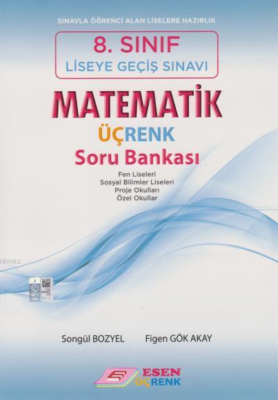 Esen Üçrenk Yayınları 8. Sınıf LGS Matematik Soru Bankası Esen Üçrenk 