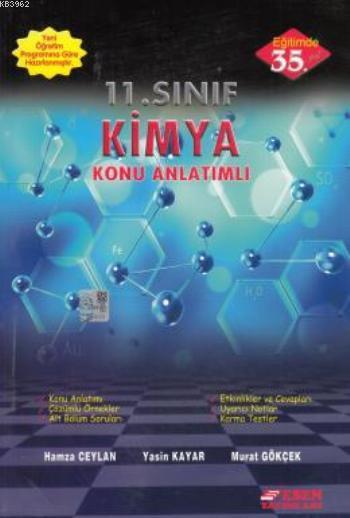 Esen Yayınları 11. Sınıf Kimya Konu Anlatımlı Esen - Yasin Kayar | Yen