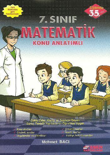 Esen Yayınları 7. Sınıf Matematik Konu Anlatımlı Esen - Mehmet Bacı | 