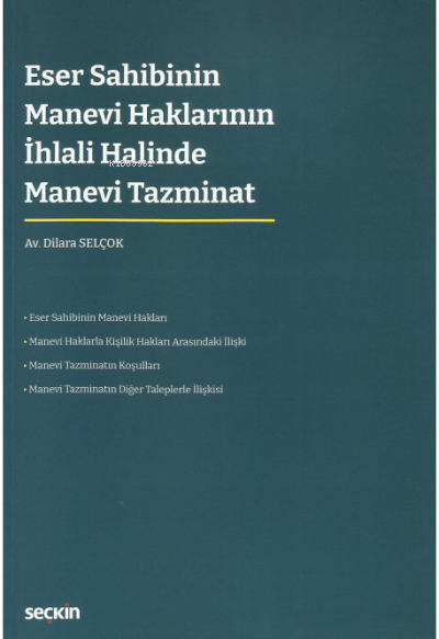 Eser Sahibinin Manevi Haklarının İhlali Halinde Manevi Tazminat - Dila