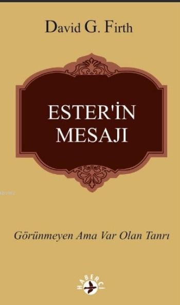 Ester'in Mesajı - David G.Firth | Yeni ve İkinci El Ucuz Kitabın Adres