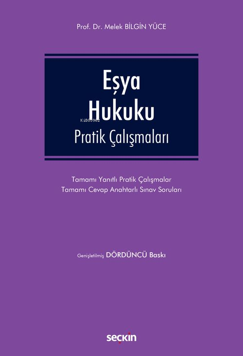 Eşya Hukuku Pratik Çalışmaları - Melek Bilgin Yüce | Yeni ve İkinci El