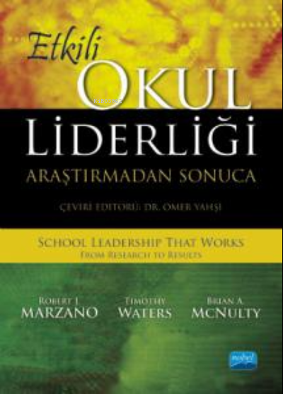 Etkili Okul Liderliği Araştırmadan Sonuca - Robert J. Marzano | Yeni v