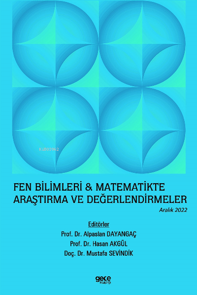 Fen Bilimleri ve Matematikte Araştırma ve Değerlendirmeler / Aralık 20