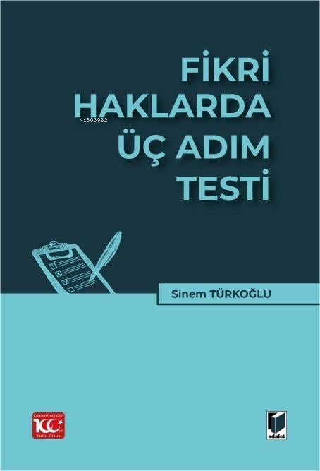 Fikri Haklarda Üç Adım Testi - Sinem Türkoğlu | Yeni ve İkinci El Ucuz