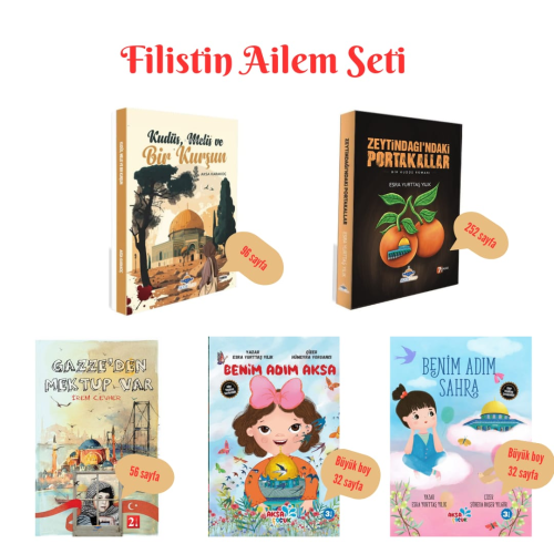 Filistin Ailem Seti (5 Kitaplık Set) - Kolektif | Yeni ve İkinci El Uc