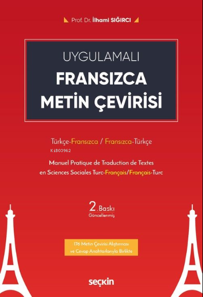 Fransızca Metin Çevirisi;Türkçe – Fransızca / Fransızca – Türkçe - İlh