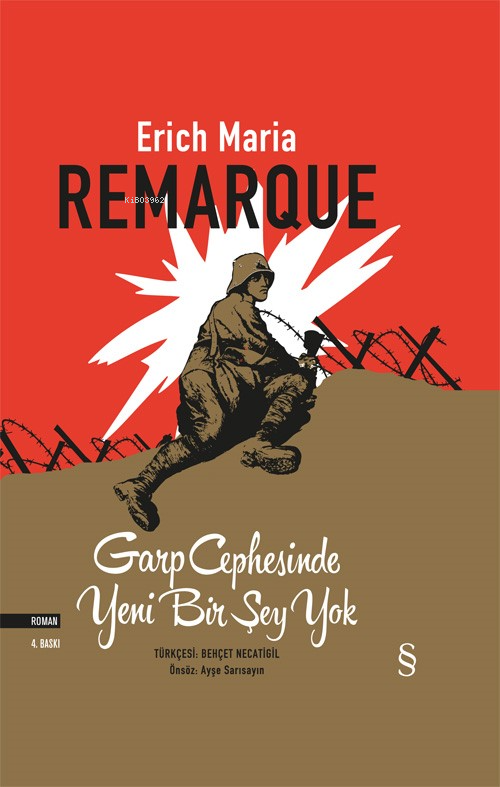 Garp Cephesinde Yeni Bir Şey Yok - Eric Maria Remarque | Yeni ve İkinc