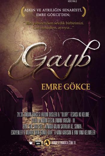 Gayb - Yunus Emre Gökce | Yeni ve İkinci El Ucuz Kitabın Adresi