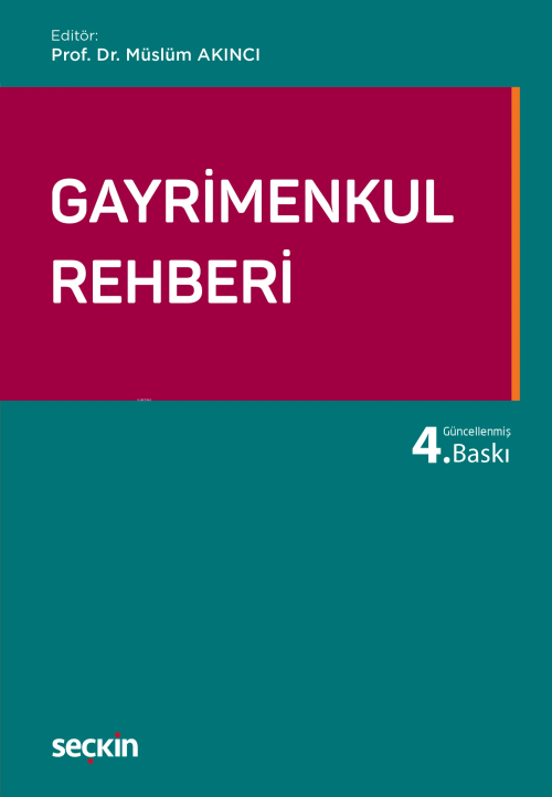 Gayrimenkul Rehberi - Müslüm Akıncı | Yeni ve İkinci El Ucuz Kitabın A