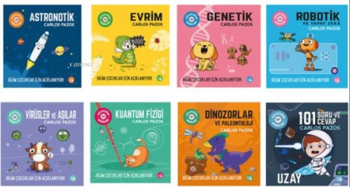 Geleceğin Dahileri Seti - 8 Kitap Takım - Kolektif | Yeni ve İkinci El