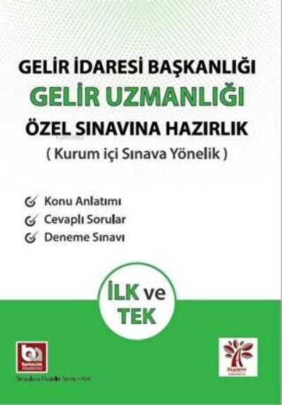 Gelir İdaresi Başkanlığı Gelir Uzmanlığı Özel Sınavına Hazırlık - Kole