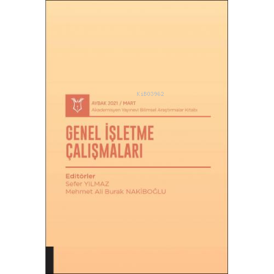 Genel İşletme Çalışmaları - Sefer Yılmaz | Yeni ve İkinci El Ucuz Kita