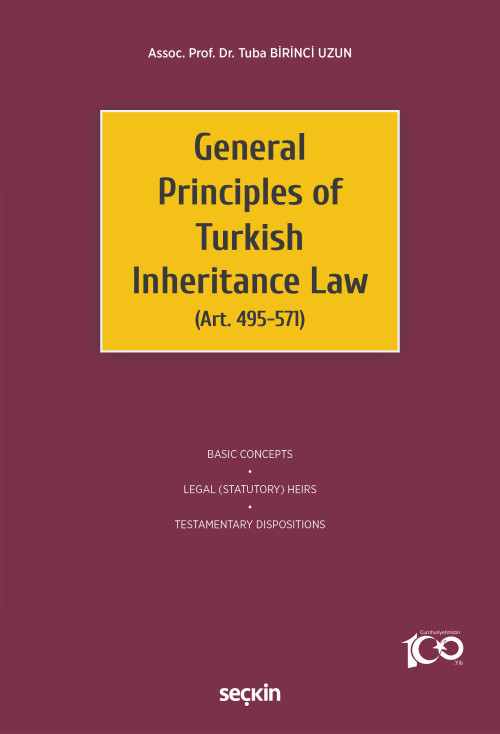 General Principles of Turkish Inheritance Law - Tuba Birinci Uzun | Ye