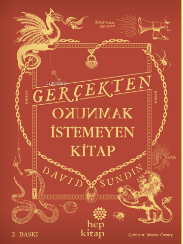 Gerçekten Okunmak İstemeyen Kitap - David Sundin | Yeni ve İkinci El U